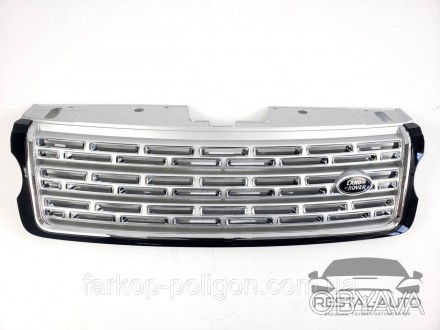 Решетка радиатора с решетками в бампер на Range Rover Vogue L405 2012-2017 год Ч