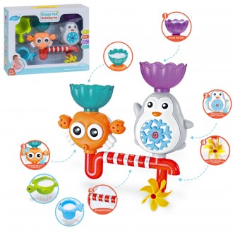 Іграшка для ванної Happy Fun "Краб і Пінгвін" арт. YS 671
Іграшка, завдяки якій . . фото 3