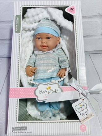 Пупс - новорожденный (аналог Reborn) Baby Doll арт. 8531
Милый пупс в красивой п. . фото 3