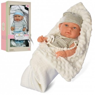Пупс - новорожденный (аналог Reborn) Baby Doll арт. 8531
Милый пупс в красивой п. . фото 2