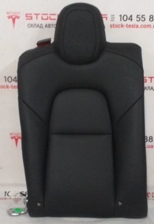 Спинка сиденья 2-го ряда одинарная (PUR BLK) на электромобиль Тесла Модель 3. Уд. . фото 2