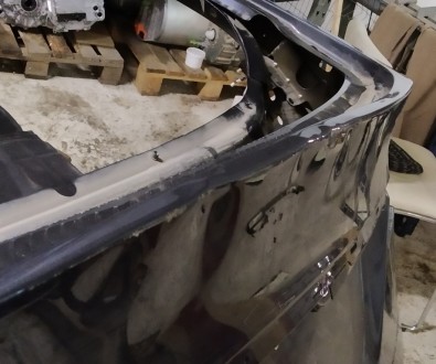 Крышка багажника (ляда) металл (с повреждением) Tesla model X 1069546-E0-A
Дост. . фото 4