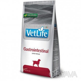 Сухий корм Фарміна Vet Life Gastrointestinal для собак, при захворюванні ШКТ, 2 . . фото 1