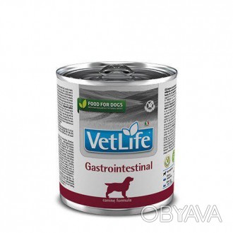 Вологий корм Фарміна Vet Life Gastrointestinal для собак, при захворюванні ШКТ, . . фото 1