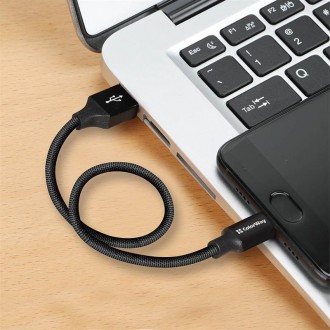 Кабель ColorWay USB-microUSB 2.4А, 0.25м, Black 
 
Отправка данного товара произ. . фото 7