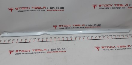 Молдинг накладки порога правый декоративный (пластик) PPSW Tesla model S, model . . фото 3