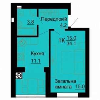 Продаж 1-ної квартири, Софіївська Борщагівка (ЖК Львівський маєток). Киев. фото 1 Продаж 1-ної квартири, Софіївська Борщагівка (ЖК Львівський маєток). Киев. фото 1