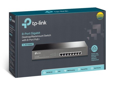 Комутатор TP-Link TL-SG1008MP 
 
Отправка данного товара производиться от 1 до 2. . фото 4