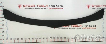 Панель крепления дефлекторов обдува лобового стекла (сплошная сеточка) Tesla mod. . фото 1