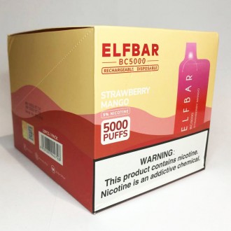 Elf Bar BC5000 Original 5% перезаряжаемый под. . фото 7 100% ОРИГИНАЛ! ЕСТЬ ОПТ! ВКУСЫ УТОЧНЯЙТЕ!
Одноразовая Pod система Elf Bar. . фото 7