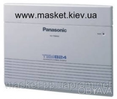 АТС Panasonic KX-TEM824UA
Ємність системи в цій конфігурації 8 зовнішніх і 24 вн. . фото 1