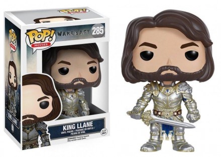 Фигурка Король Ллейн, Фанко Поп из к\ф "Вар Крафт" - King Llane, WarCraft, Funko. . фото 3