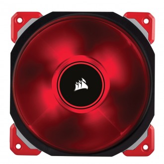 Вентилятор Corsair ML120 Pro LED Red , 120x120x25мм, 4-pin, чорний 
 
Отправка д. . фото 2