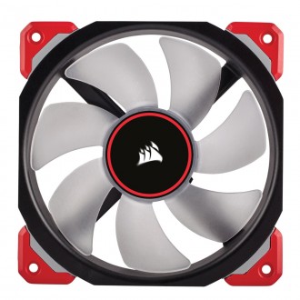 Вентилятор Corsair ML120 Pro LED Red , 120x120x25мм, 4-pin, чорний 
 
Отправка д. . фото 4