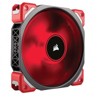 Вентилятор Corsair ML120 Pro LED Red , 120x120x25мм, 4-pin, чорний 
 
Отправка д. . фото 3