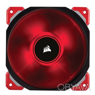 Вентилятор Corsair ML120 Pro LED Red , 120x120x25мм, 4-pin, чорний 
 
Отправка д. . фото 1