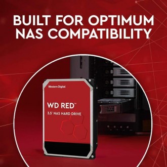 Накопичувач HDD SATA 4.0TB WD Red 5400rpm 256MB 
 
Отправка данного товара произ. . фото 5