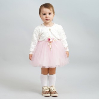 
 Красивое нарядное платье для маленькой принцессы с фатиной. Платье с красивенн. . фото 2