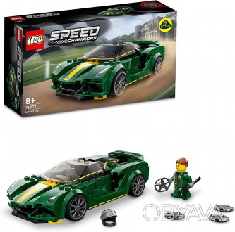 
	Набір Lotus Evija LEGO Speed Champions (76907) представляє елегантну простоту . . фото 1