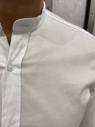 
 
 Базовая белая рубашка 
Хороший крой 
95% коттон, 5% эластан
Размеры: 
S-2XL
. . фото 4