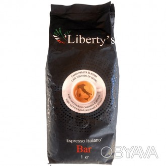 Зерна кофе Liberty's Bar собраны из лучших плантаций.Высококачественный кофе с н. . фото 1