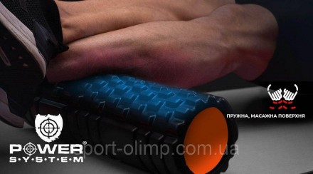 Ролер масажний Power System Fitness Foam Roller PS-4050 
Спеціальний дизайн цьог. . фото 4