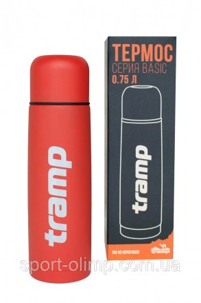 Термос Tramp Basic 0,75 л. TRC-112
Недорогий і практичний термос для напоїв із я. . фото 2