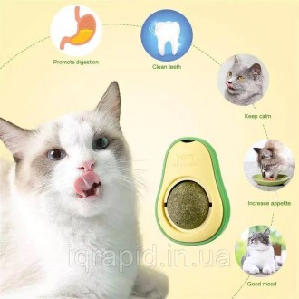Кулька котячої м'яти TOYS avocado
Котяча м'ята, м'ята іграшка для котів і кішок,. . фото 7