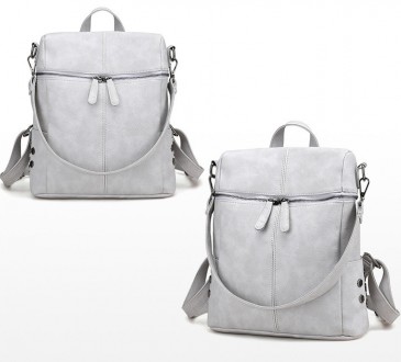
Стильный женский рюкзак сумка
 Характеристики:
Материал: Плотная и высококачест. . фото 3