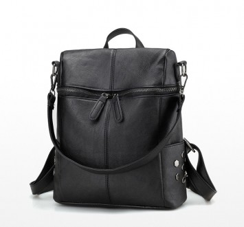 
Стильный женский рюкзак сумка
 Характеристики:
Материал: Плотная и высококачест. . фото 7