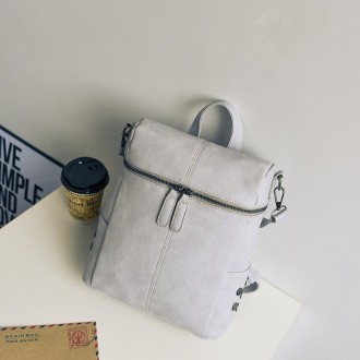 
Стильный женский рюкзак сумка
 Характеристики:
Материал: Плотная и высококачест. . фото 6