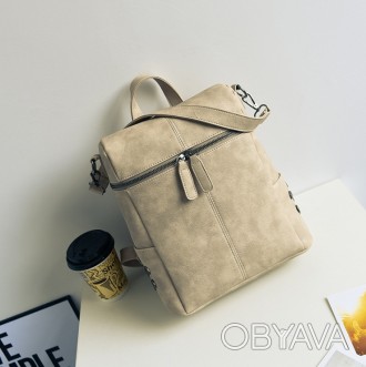 
Стильный женский рюкзак сумка
 Характеристики:
Материал: Плотная и высококачест. . фото 1