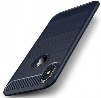 Чехол-накладка Ipaky TPU Slim iPhone X Blue. Хмельницький. фото 1 Чехол-накладка Ipaky TPU Slim iPhone X Blue. Хмельницький. фото 1