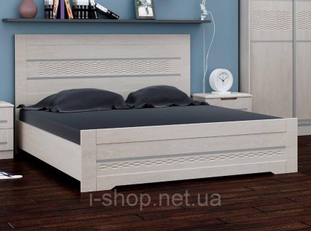Оригинальная двуспальная кровать Соломия изготовлена из ламинированого МДФ.Отлич. . фото 2