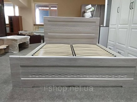 Оригинальная двуспальная кровать Соломия изготовлена из ламинированого МДФ.Отлич. . фото 5