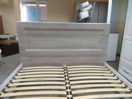 Оригинальная двуспальная кровать Соломия изготовлена из ламинированого МДФ.Отлич. . фото 4