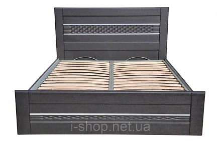 Оригинальная двуспальная кровать Соломия изготовлена из ламинированого МДФ.Отлич. . фото 8