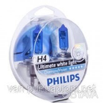 Philips H4 5000K 12342DVS2 Diamond Vision 12V- 60/55WПроизводитель: PhilipsСерия. . фото 1