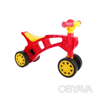 Іграшка Ролоцикл ТехноК красный 2759 станет достойной альтернативой детскому вел. . фото 1