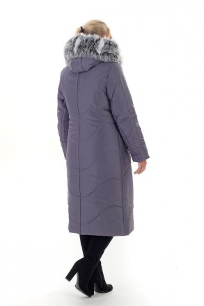 Размер уточняйте ПЕРЕД заказом!!!!!! Модное женское пальто зимнее Код Лиона 135,. . фото 3