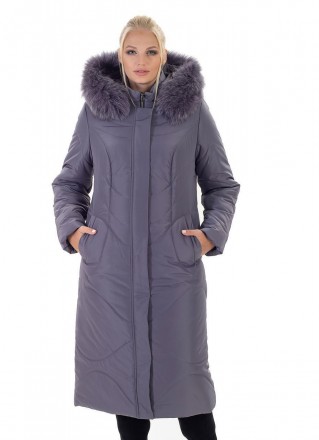 Размер уточняйте ПЕРЕД заказом!!!!!! Модное женское пальто зимнее Код Лиона 135,. . фото 9