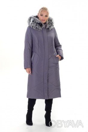 Размер уточняйте ПЕРЕД заказом!!!!!! Модное женское пальто зимнее Код Лиона 135,. . фото 1