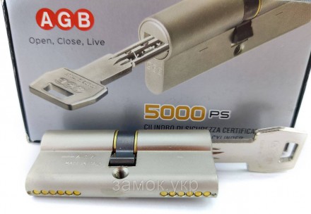 Цилиндр AGB SCUDO 5000 ключ/ключ (Италия) 
 
Цилиндр AGB SCUDO 5000 обладает дос. . фото 6
