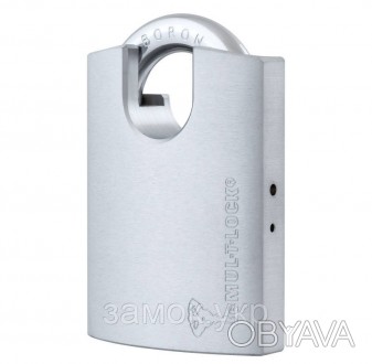 Навесной противовзломный замок MUL-T-LOCK G55P INTEGRATOR 376P 2KEY INTGR_BLUE_I. . фото 1