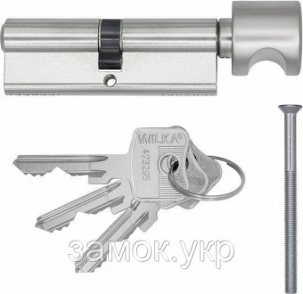 Цилиндровый механизм Wilka 1405 Class A ключ/тумблер
 
Wilka 1405 A - надежный ц. . фото 10