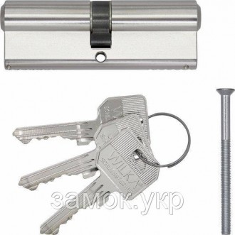 Цилиндровый механизм Wilka 1400 C K423 ключ/ключ
 
Wilka 1400 C K423 - цилиндр с. . фото 11