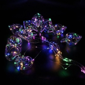 Гірляндa Xmas у вигляді Лампочки серця 150 Led Мультиколор 10 Ламп 8CM 3M1,5M 72. Запоріжжя. фото 1 Гірляндa Xmas у вигляді Лампочки серця 150 Led Мультиколор 10 Ламп 8CM 3M1,5M 72. Запоріжжя. фото 1