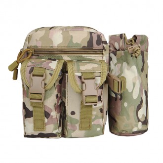 Сумка тактическая на пояс AOKALI Outdoor A33 4L Camouflage CP с карманами для во. Запоріжжя. фото 1 Сумка тактическая на пояс AOKALI Outdoor A33 4L Camouflage CP с карманами для во. Запоріжжя. фото 1
