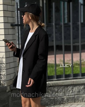 Пиджак Мод. 307 Ткань: костюмка Цвет: черный Размеры: 42-46 Отличное качество, т. . фото 6