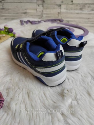 Детские кроссовки Alemi для мальчика на липучке синие 
Состояние: новое
Производ. . фото 5
